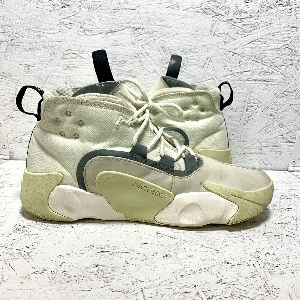 Nike React Frenzy SE 'Sea Bone' DC2082-001 Used Kicks Shoes Size 10.5